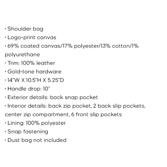 Michael Kors Carrie Shoulder Bag (EUC) - Picture 15 of 16